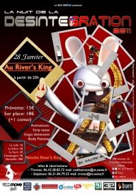 La nuit de la désintégration 2011 - Soirée étudiante River's King Paris
