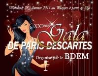 XXIème GALA DE DROIT DE PARIS DESCARTES - Soirée étudiante Players Paris