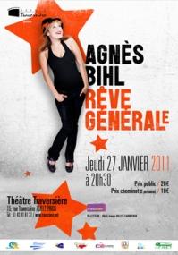 Agnès Bihl - Concert théâtre traversière paris