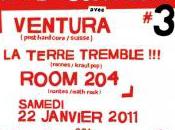 Mind Your Head Ventura+La Terre Tremble+Room204 Concert Flèche d'Or Paris
