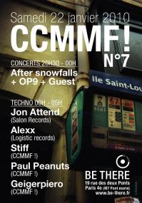 CCMMF ! n° 7 en route au Be There ! - Soirée Be There Paris