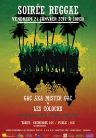 Soirée Reggae - Concert théâtre traversière paris