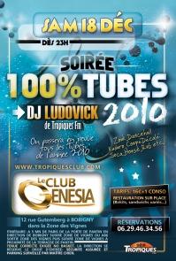 LA GRANDE NUIT DES TUBES 2010 - Soirée le club genesia bobigny