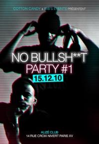 NO BULLSH**IT PARTY #1 - Soirée l'alizé club paris