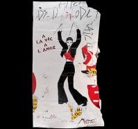 Miss.Tic A la vie à l'amor - Exposition galerie w paris