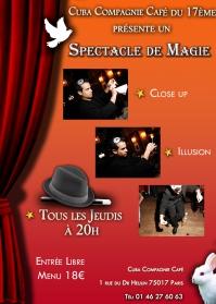 Soirée Magie - Soirée After Work cuba compagnie cafe paris