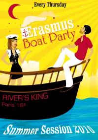 Erasmus Boat Party the Summer Session - Soirée Étudiante River's King Paris