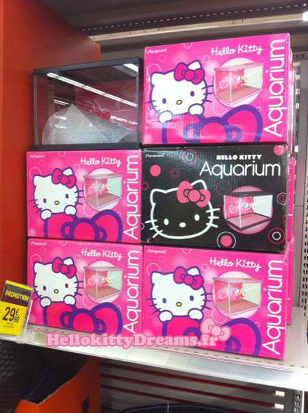 Les aquariums Hello kitty – en vente en France !!