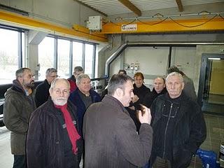 Visite de la station d'épuration du Pré aux moines à Léry-Val-de-Reuil