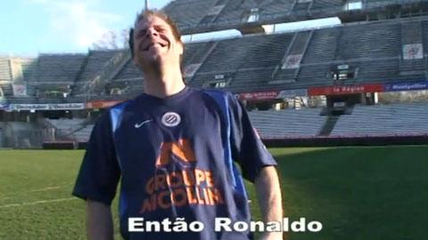 Rémi Gaillard lance un défi ... au joueur de foot Ronaldo