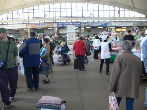 Marché de Kaluga ( alimentaire)