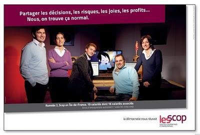 Au coeur de l'actualité, une première campagne de communication pour Les Scop