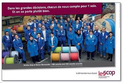 Au coeur de l'actualité, une première campagne de communication pour Les Scop