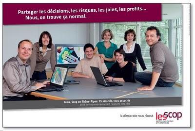 Au coeur de l'actualité, une première campagne de communication pour Les Scop