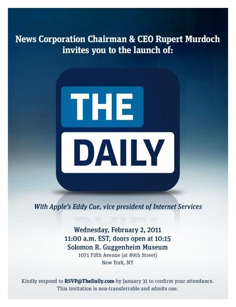 The Daily : lancement le 2 février