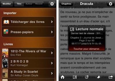 Regardez devant vous tout en continant de lire avec MegaReader