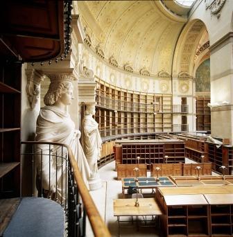 Henri Labrouste, hémicycle de la salle de lecture de la Bibliothèque nationale - © Jean-Christophe Ballot/BnF