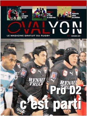 Ovalyon, un gratuit consacré au rugby de la région lyonnaise