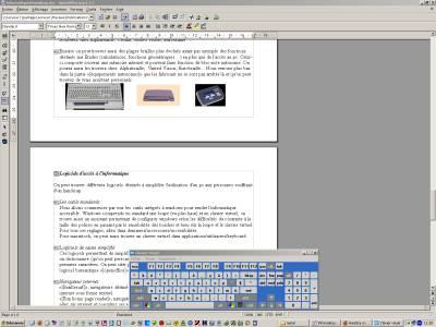 TIC , handicap et Clavicom: démo par Christian