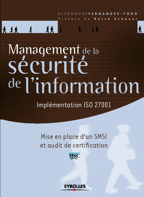 Couverture ” Management de la sécurité de l’information”