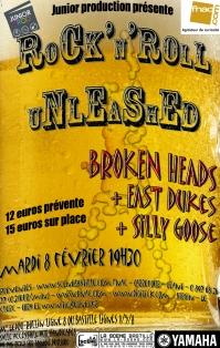 Silly Goose + East Dukes + Broken Heads - Concert Scène Bastille Paris