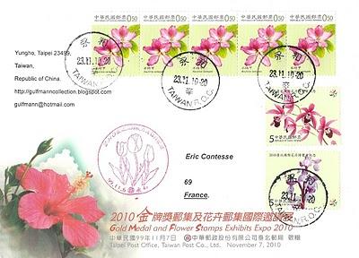 Fleurs à Taïwan