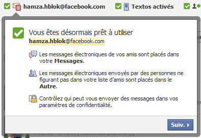 Facebook Messages : Mes impressions