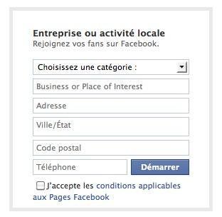 page facebook creation 3 Facebook: créer une page d’entreprise est de plus en plus facile