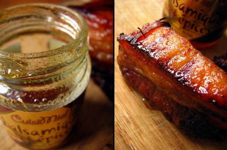 Ribs ou travers de porc au miel balsamique et épices Ribs ou travers de porc au miel balsamique et épices