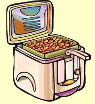 Clipart image friteuse