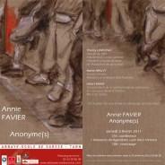 Annie Favier « Anonyme(s) » à Abbaye-Ecole de Sorèze | Tarn