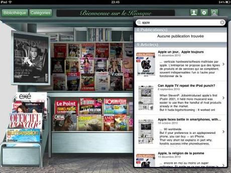 30 kiosque 03 500x375 LeKiosque une appli iPad pour lire les magazines