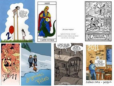 Les auteurs BD présentent leurs vœux 2011 Les auteurs BD présentent leurs vœux 2011