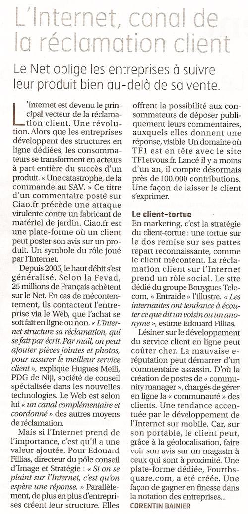 E-réputation le client tortue