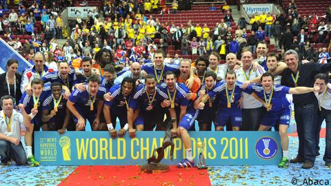 L'Equipe de France de Hand et son maillot 4 étoiles ... la pub signée Adidas