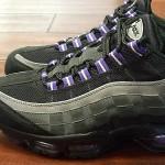 nike air max 95 black grey purple jan 2011 04 150x150 Nike Air Max 95 Black Dark Shadow Medium Grey  