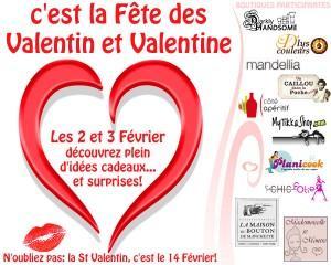 C’est la fête des Valentin et Valentine le 2 et 3 février !