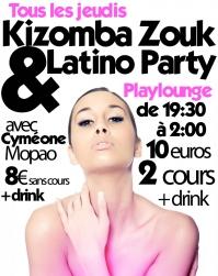 Kizomba Zouk & Latino Party - Soirée Bar le playlounge paris