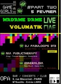GAME GIRLS - Soirée OPA Paris