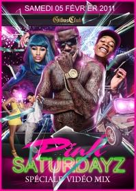 PINK SATURDAY Spécial vidéo mix - Soirée Gibus Paris