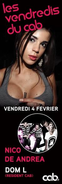 LES VENDREDIS DU CAB - Soirée Cab Paris