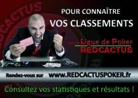 Tournoi de poker gratuit RedCactus - événement Sportif Panic Room Paris