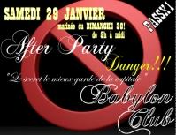 After Party DANGER - After Party Babylon Paris