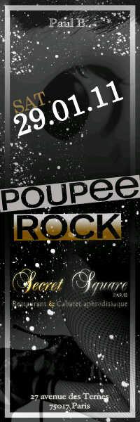 Opening Secret Square Les Poupee Rock - Soirée Secret Square Paris