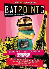 Concert Kidibuzz : BATpointG - Concert moki bar paris