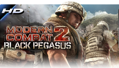 Modern Combat 2: Black Pegasus HD de chez GameLoft