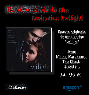 Sélection achat twilight vef france