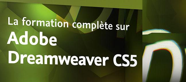 Dreamweaver CS5, Formation complète