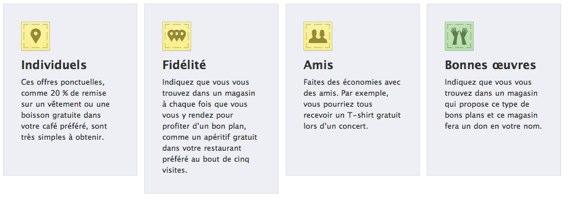 facebook bon plan Facebook bons plans (Deals) est accessible au Canada et en France 