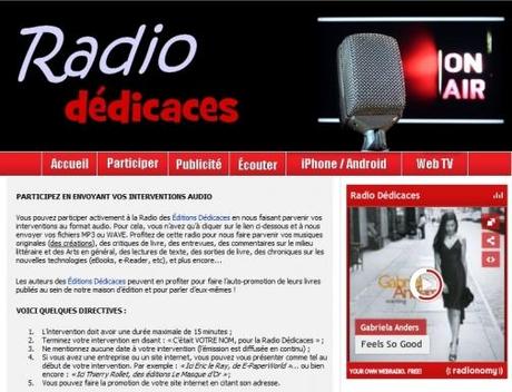 Inauguration du site officiel de la Radio Dédicaces